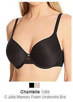 C Jolie Memory Foam Underwire Bra