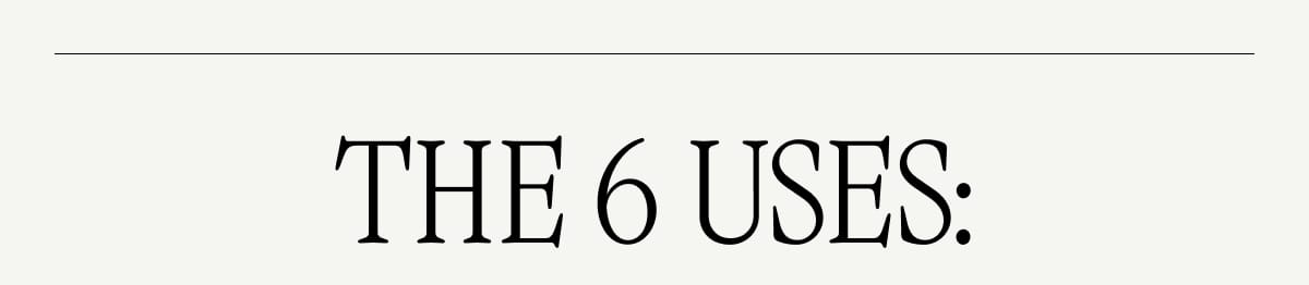 THE 6 USES: