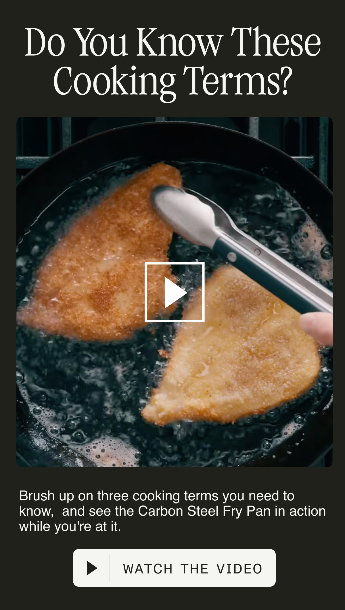 Do You Know These Cooking Terms? Watch the Video on Instagram.