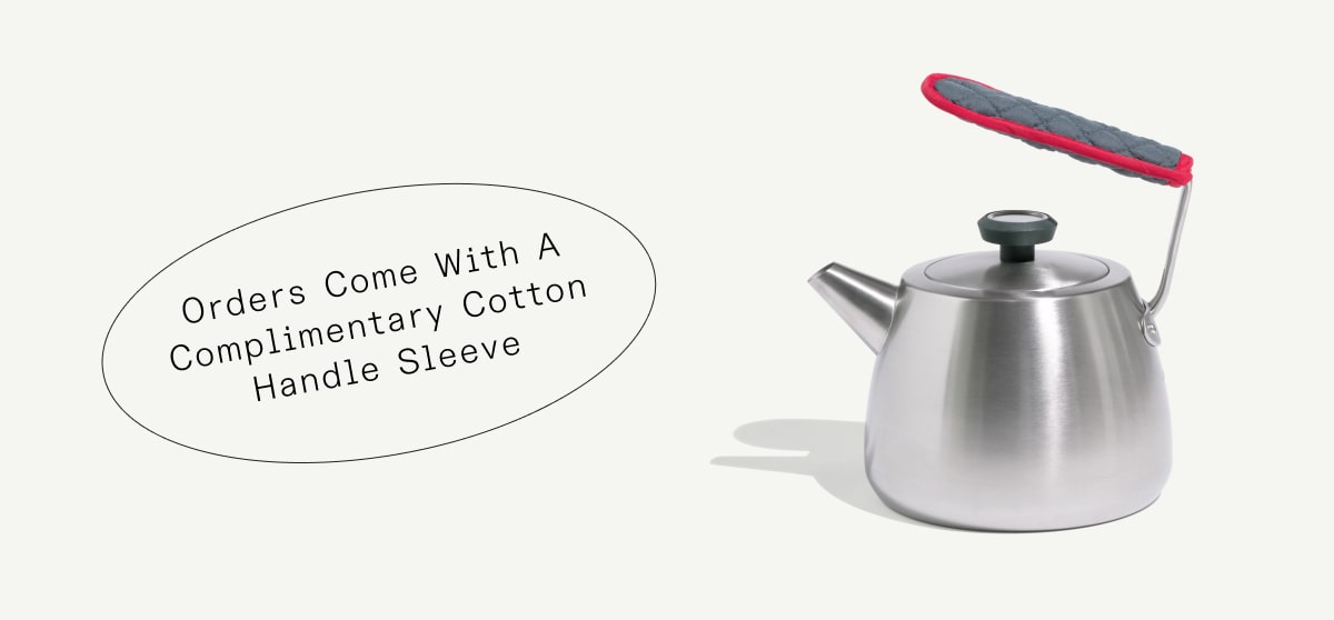 Orders come with a complimentary Cotton Handle sleeve