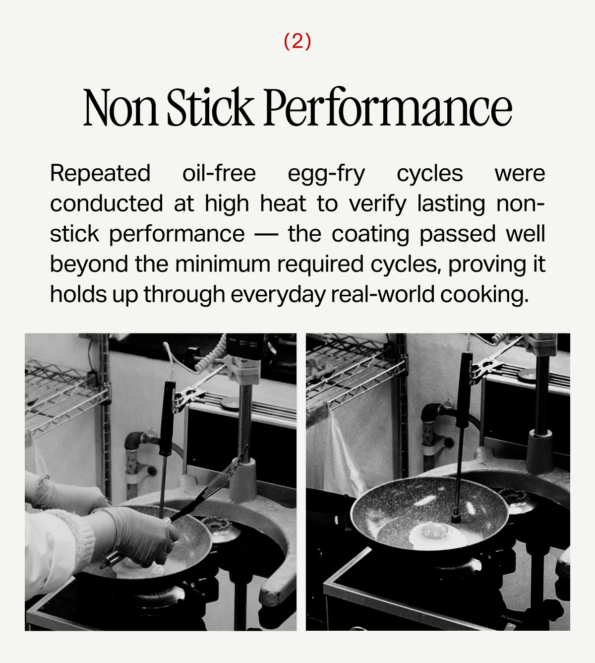 NON STICK PERFORMANCE