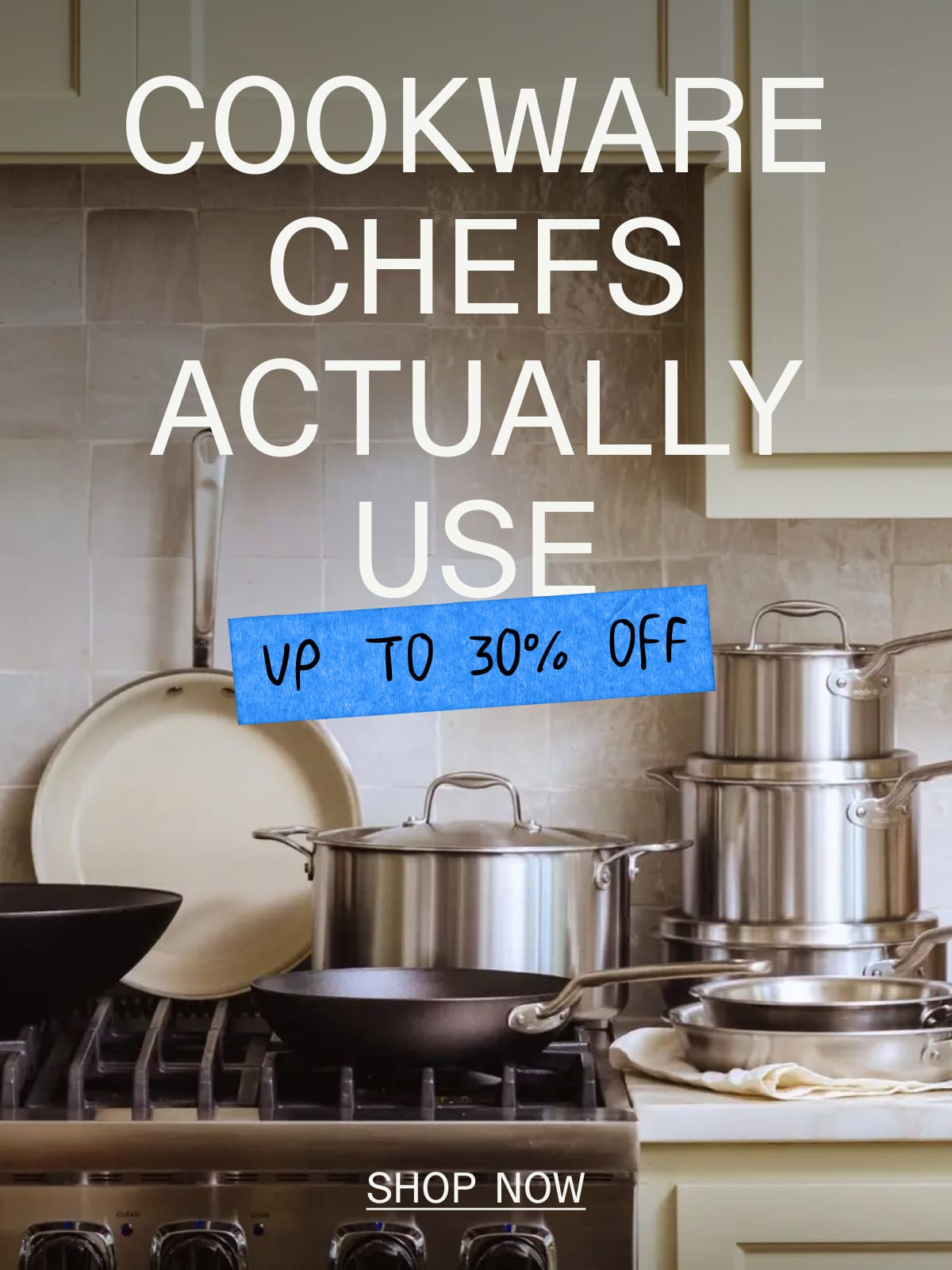 Cookware Chefs Actually Use. Up to 30% Off. Shop Now