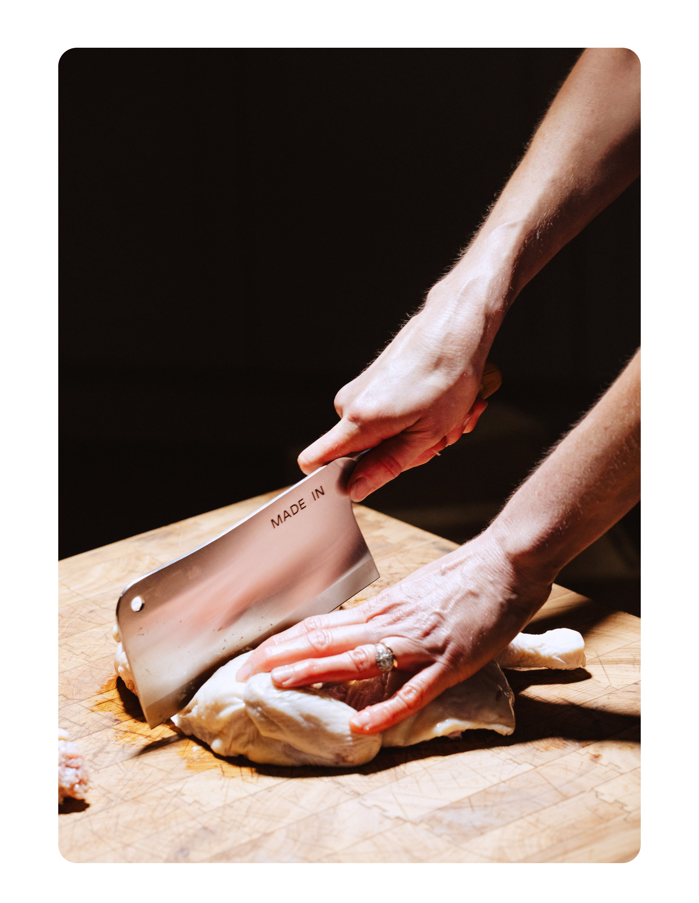 Shop The Oliver Wood Cleaver