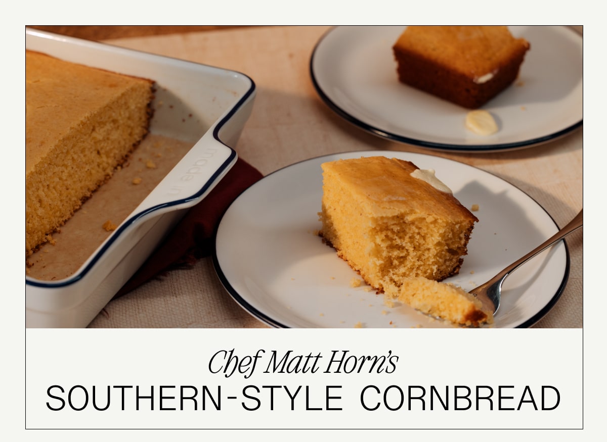 Chef Matt Horn’s Southern-style Cornbread