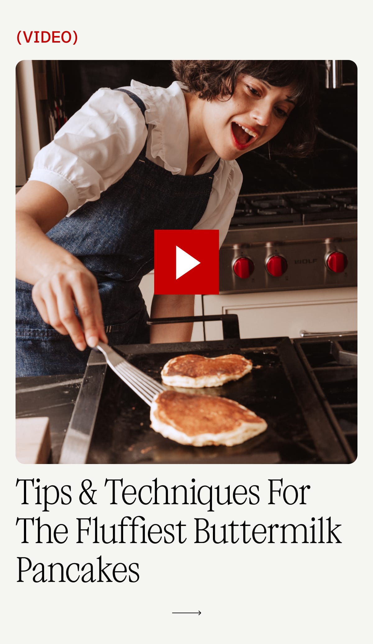 Video: Tips & Techniques for the fluffiest buttermilk pancakes