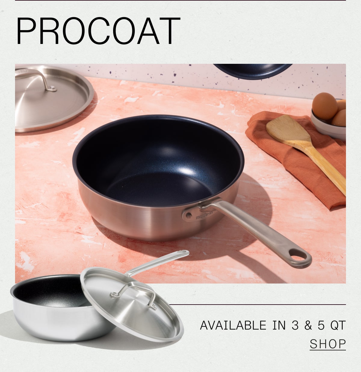 PROCOAT - Available in 3 & 5 QT - SHOP