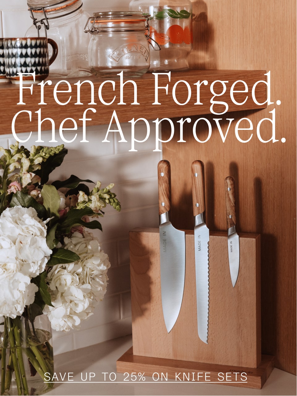 FRENCH FORGED. Chef Approved.
