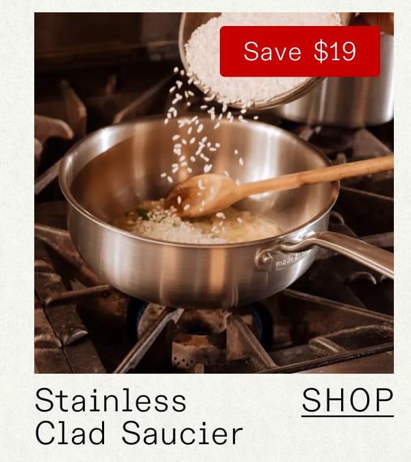 2 QT Stainless Clad Saucier. Shop. SAVE $19. 