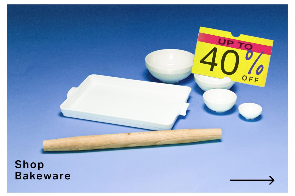 Up to 40% off. Shop Bakeware. Image of various bakeware