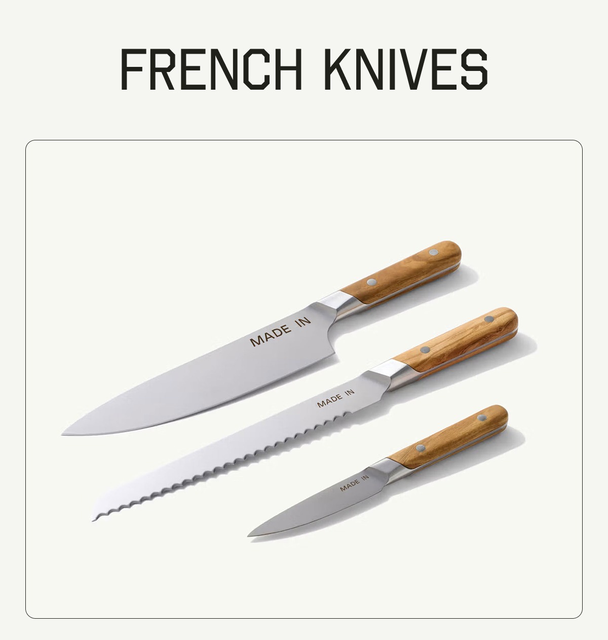 FRENCH KNIVES 
