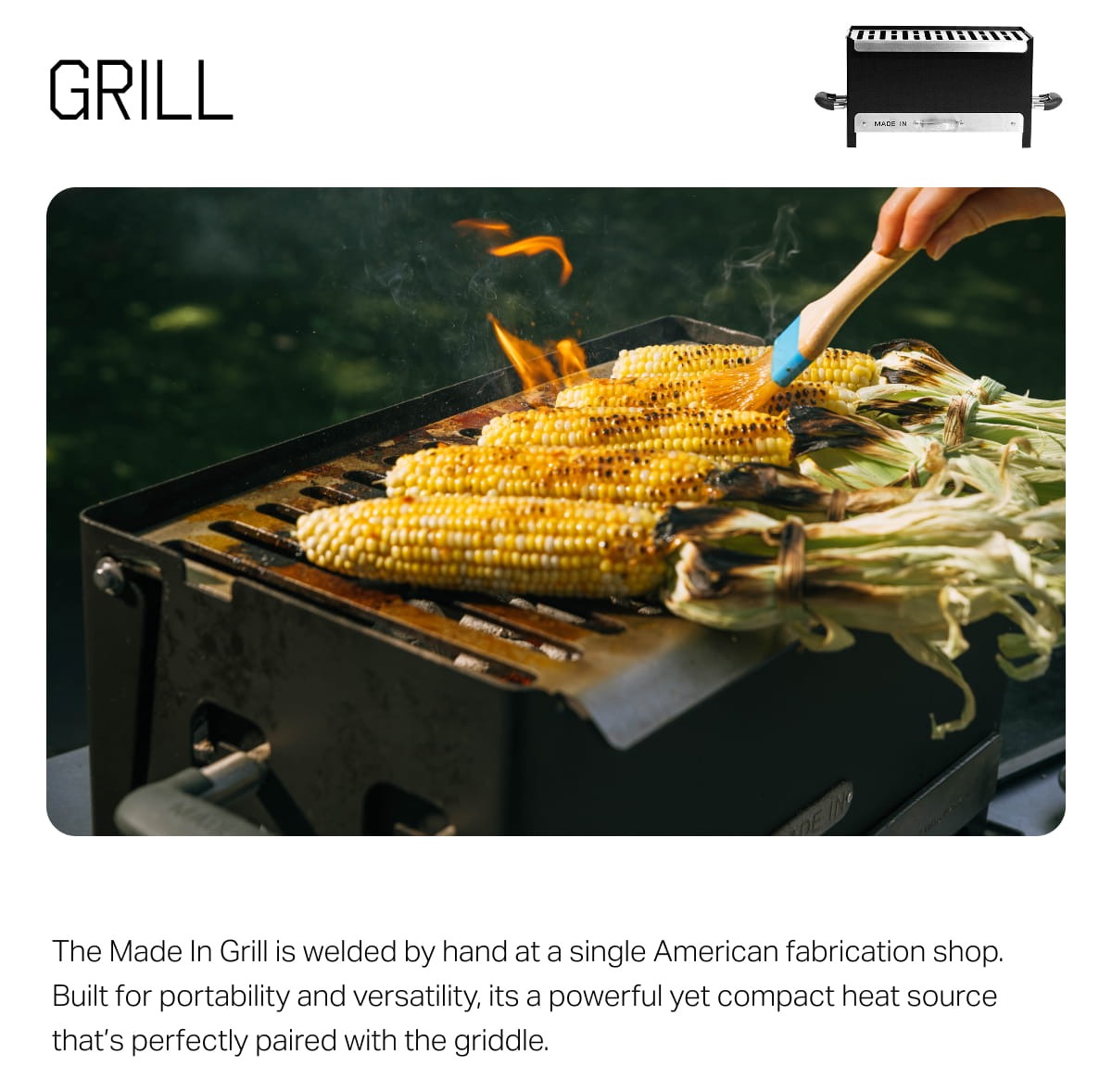 The Made In Grill: Portable And Versatile - Get The Grill