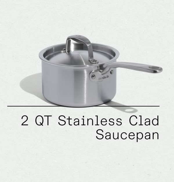 2 qT Stainless Clad Saucepan 2 qT Stainless Clad Saucepan