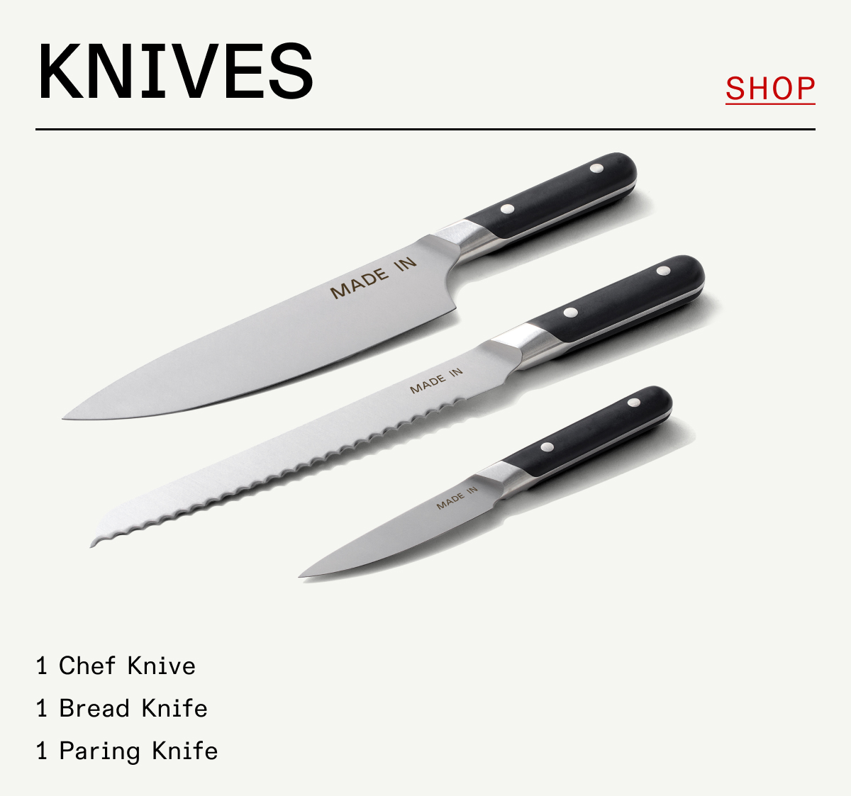 KNIVES - SHOP