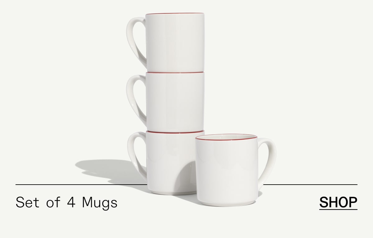 Set of 4 Mugs SHOP
