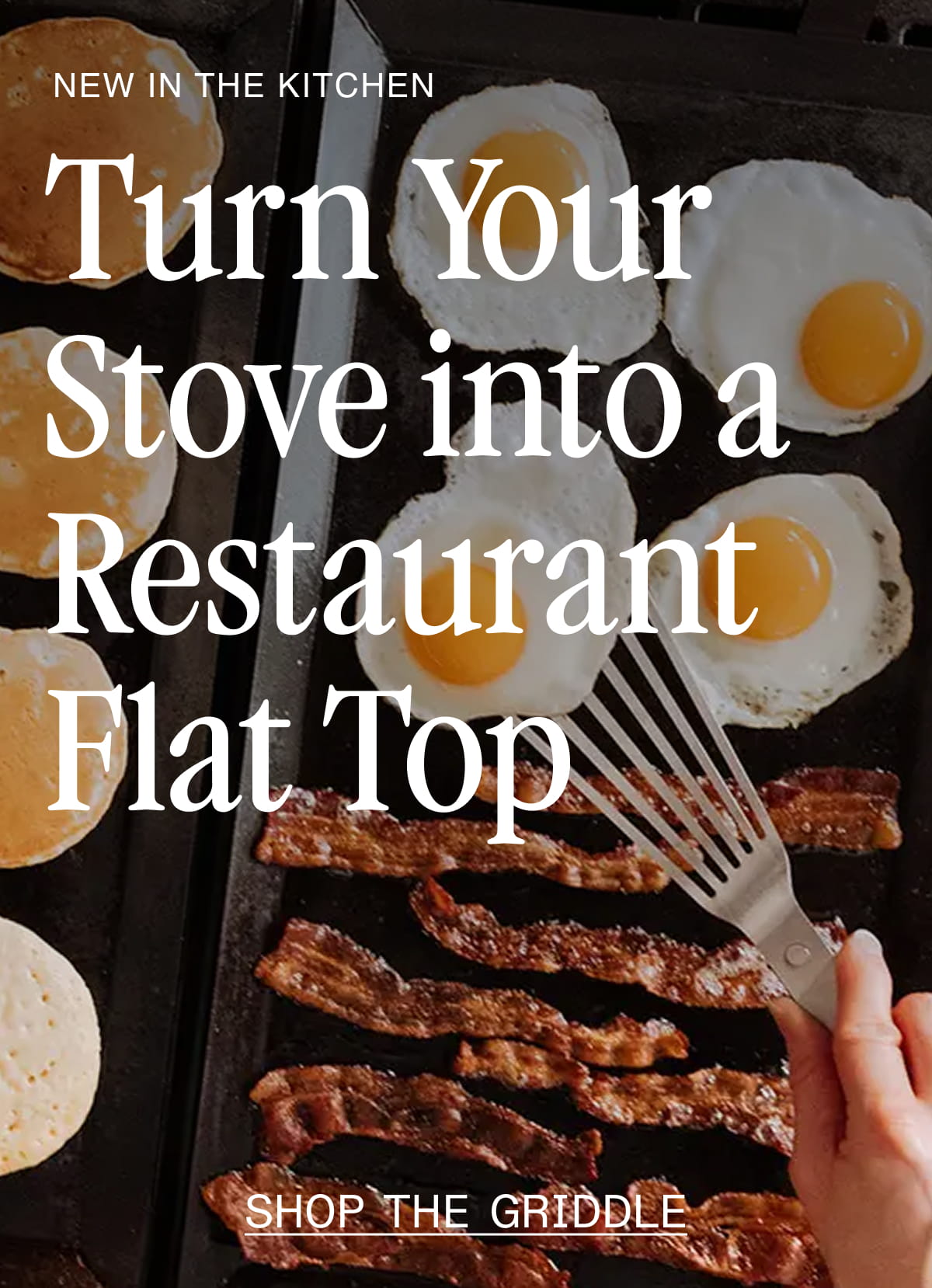 Next in the Kitchen. Turn Your Stove into a Restaurant Flat Top. Shop the Griddle