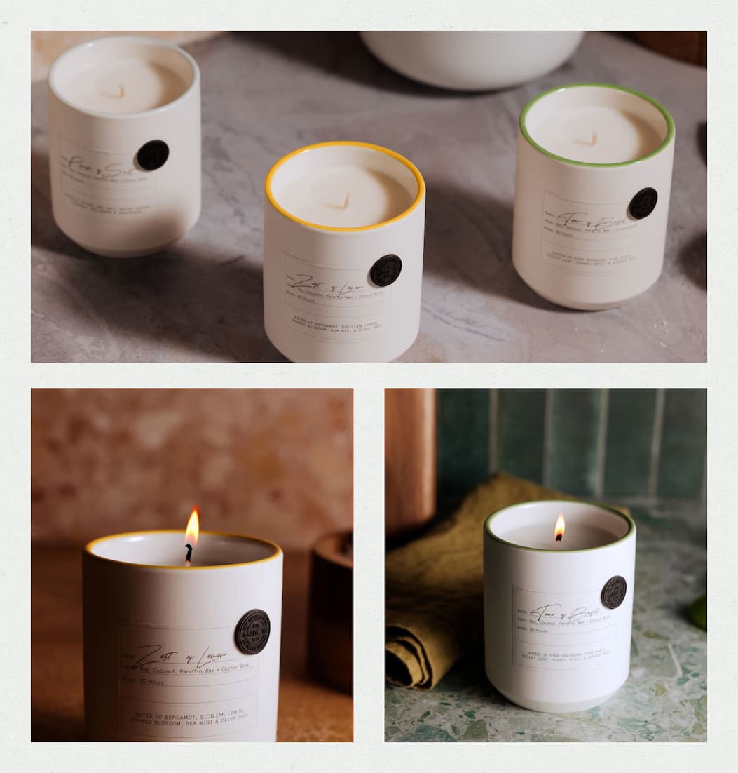 Kitchen Candle Mosaic