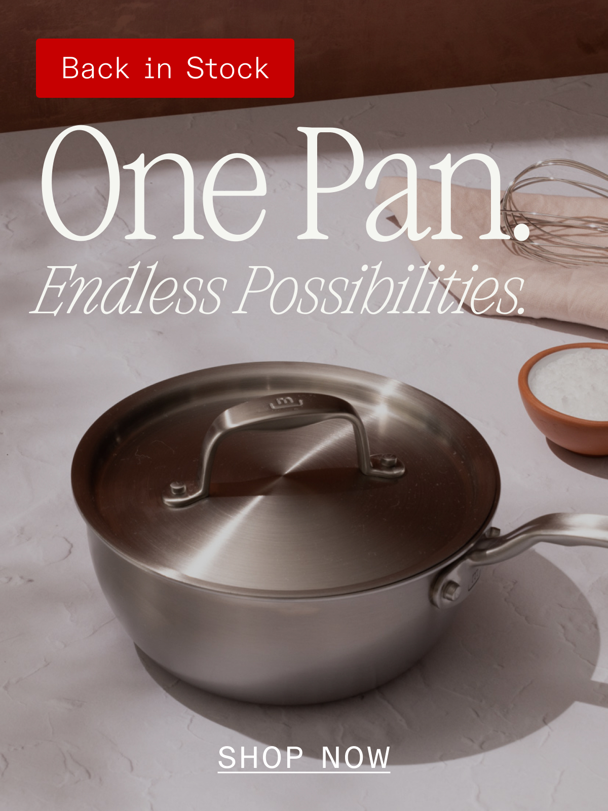 One Pan. Endless Possibilities.