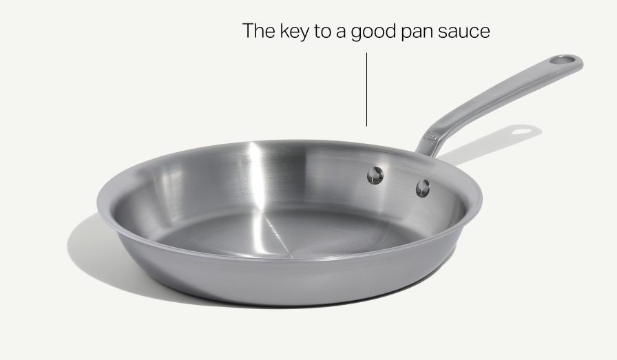 10 inch Stainless Clad Frying Pan