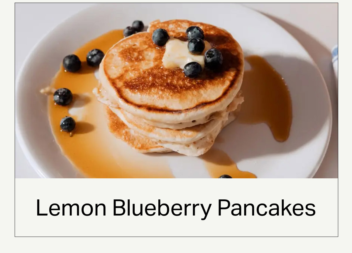 Lemon Blueberry Pancakes