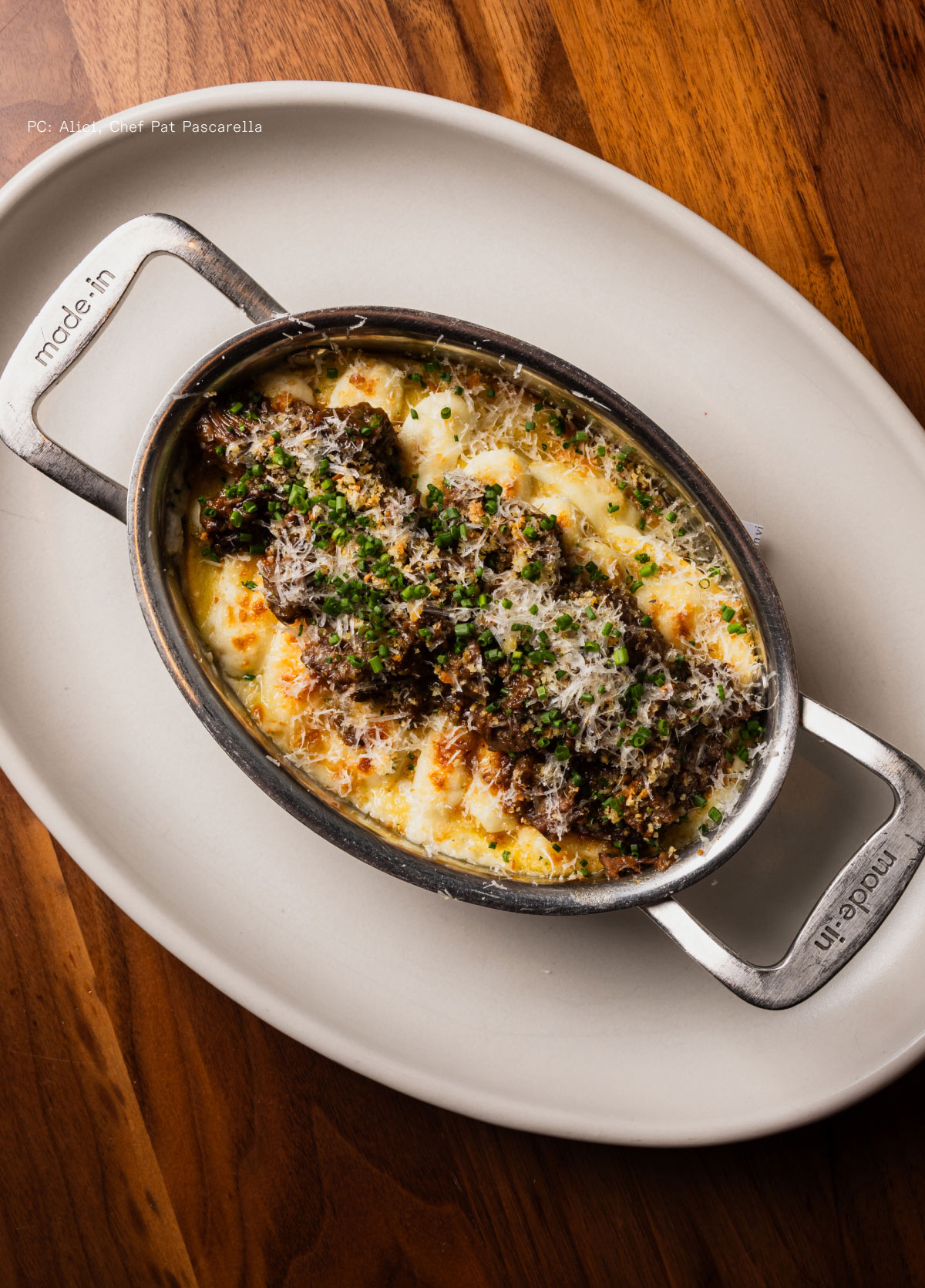 Stainless Steel Gratins Image2 (PC: Alici, Chef Pat Pascarella)