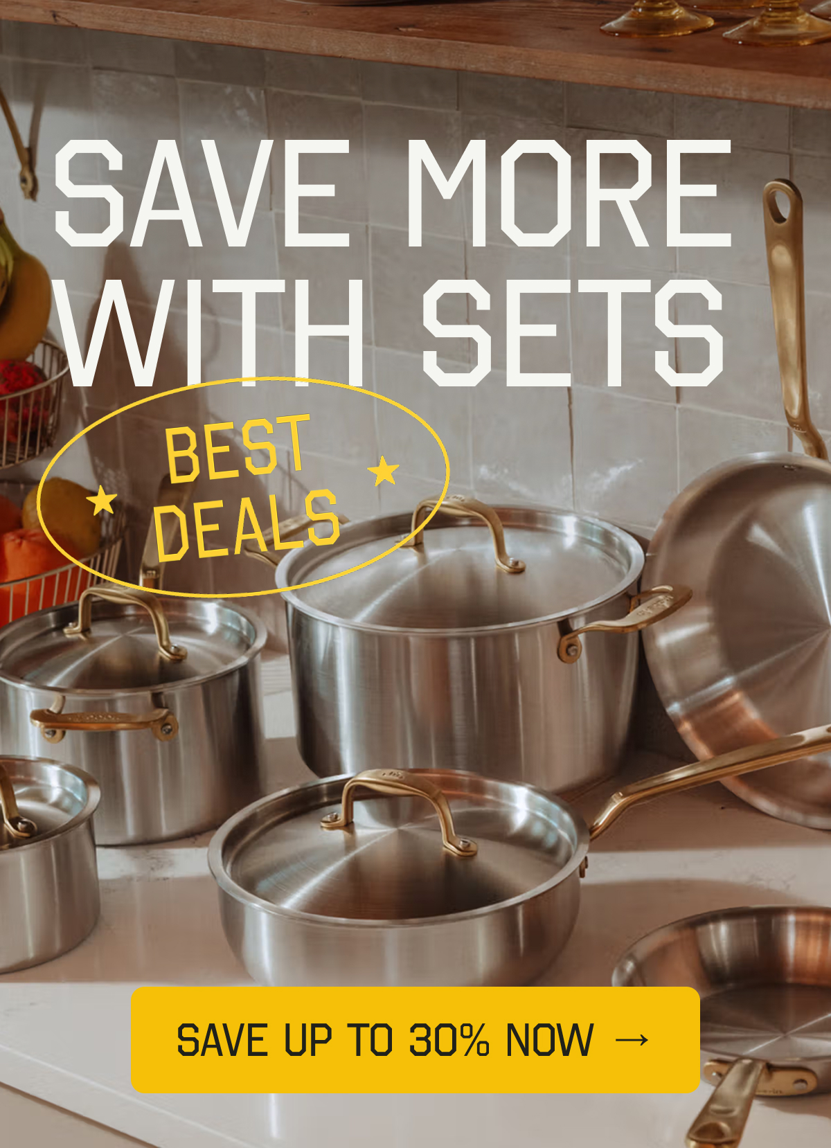 The Biggest Saving of the Sale = Sets
