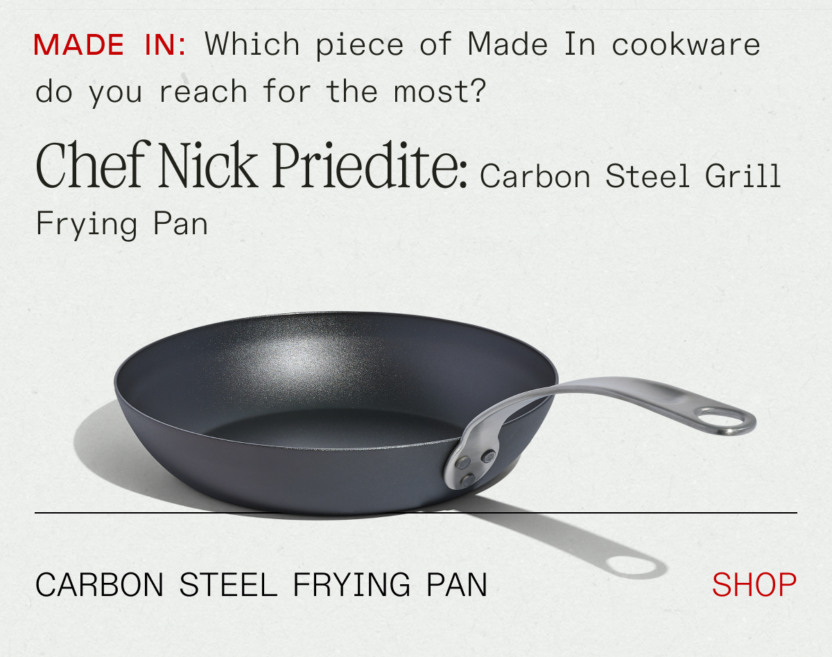 CARBON STEEL FRYING PAN