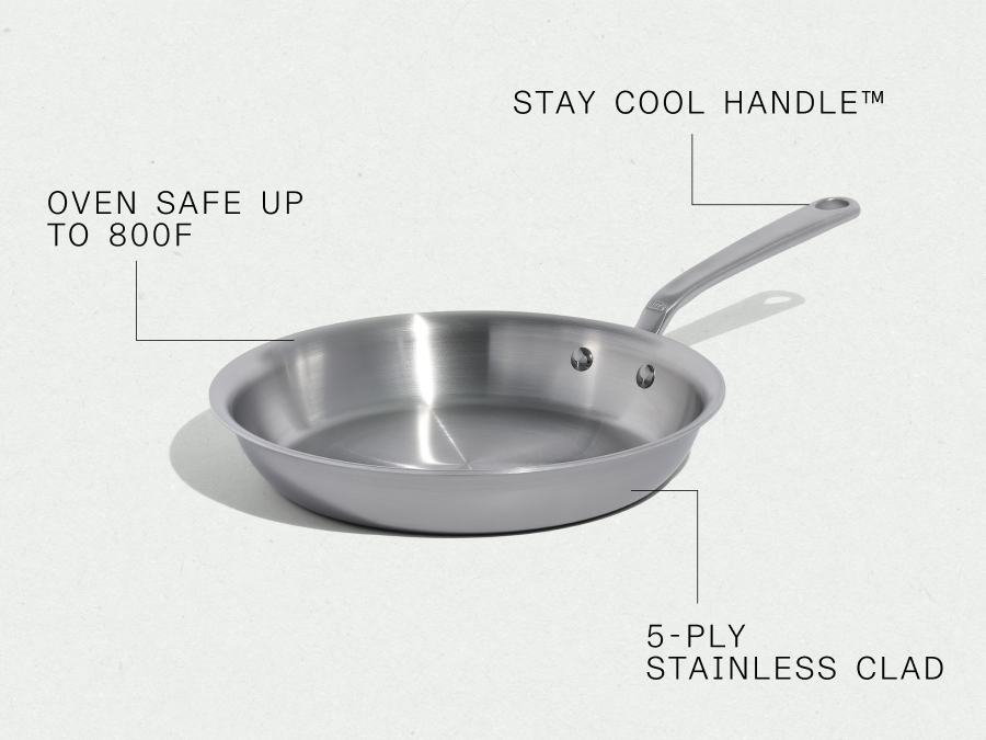 Clean Cooking without Compromise: Just 5 Ply Stainless Clad