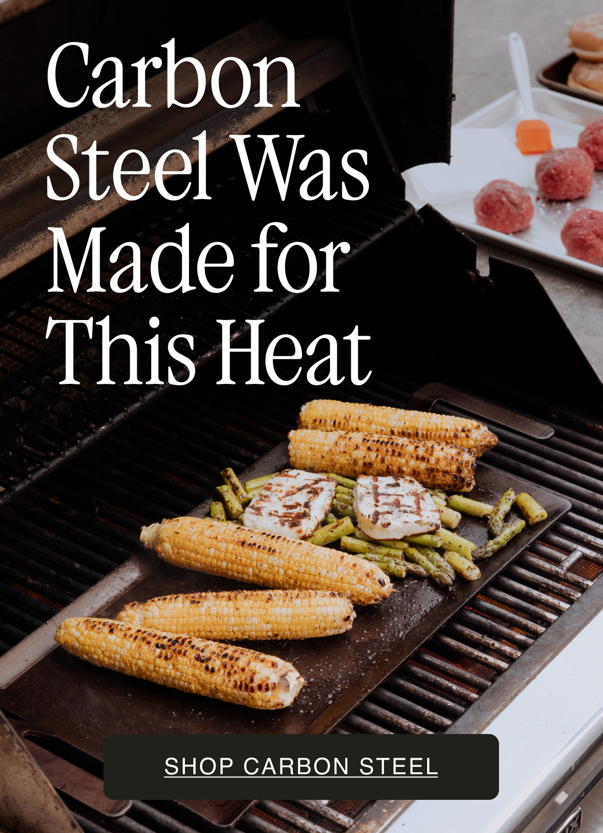 The Secret to Restaurant-Quality Searing Isn't a Recipe. It's the pan. Shop Carbon Steel.