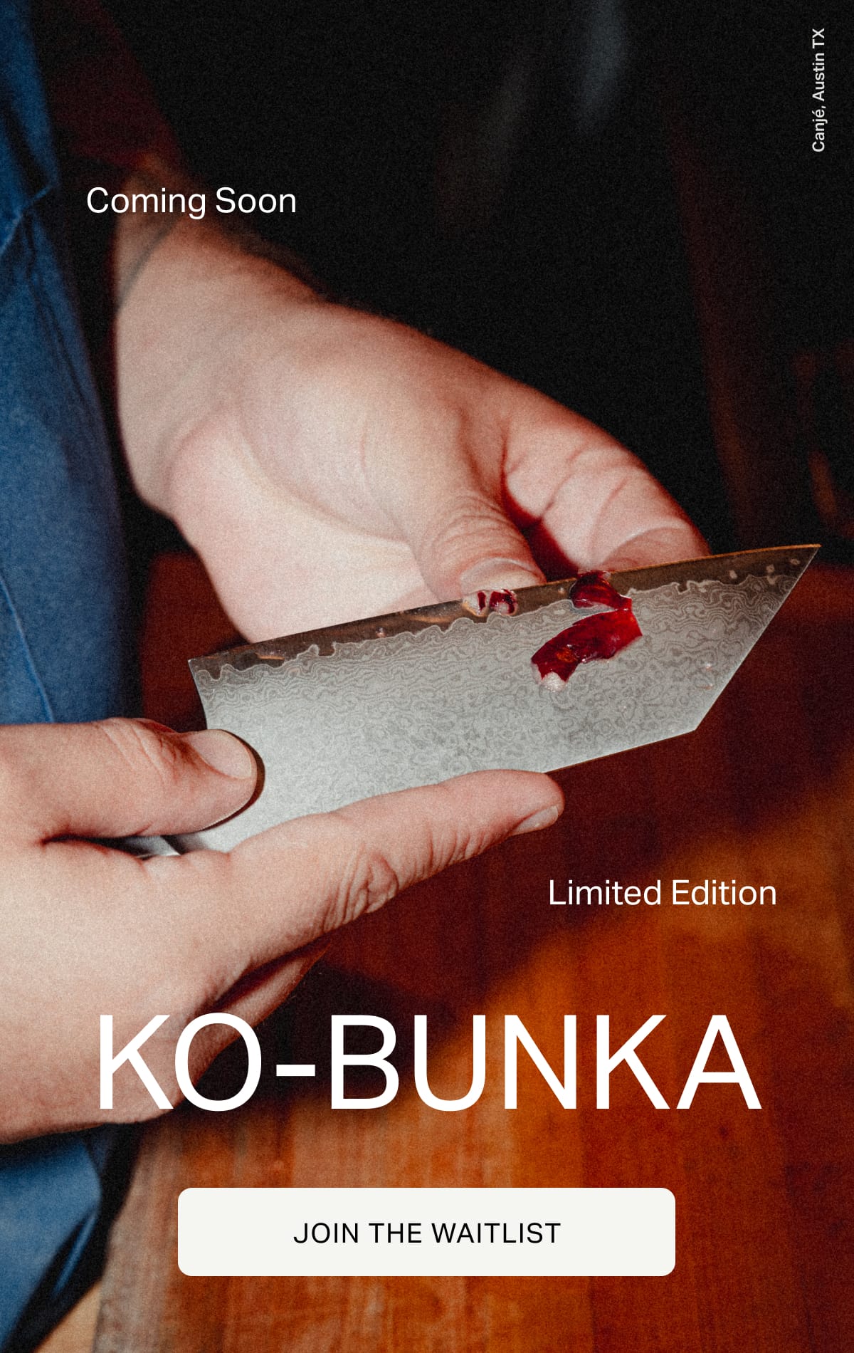 Coming Soon. Limited Edition Ko-Bunka. Join the Waitlist