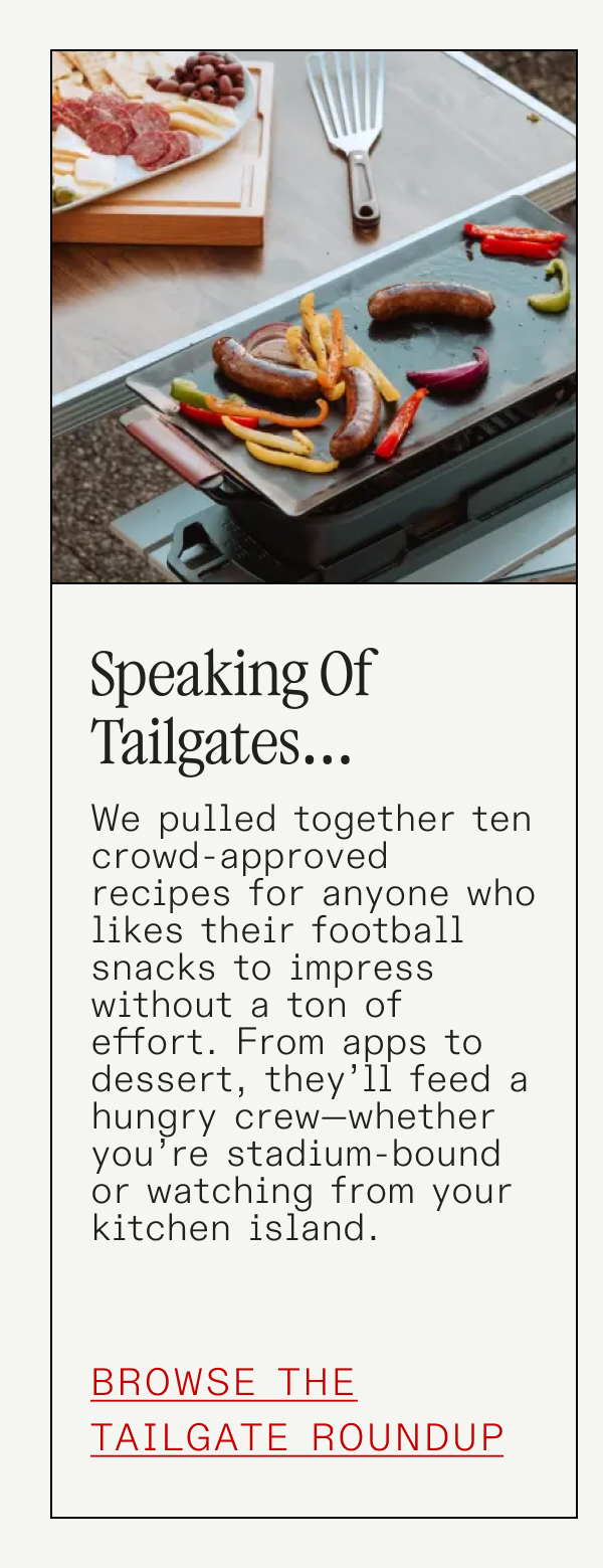 We pulled together five crowd-approved recipes for anyone who likes their football snacks to impress without a ton of effort. From dip to dessert, they’ll feed a hungry crew—whether you’re stadium-bound or watching from your kitchen island. We pulled together five crowd-approved recipes for anyone who likes their football snacks to impress without a ton of effort. From dip to dessert, they’ll feed a hungry crew—whether you’re stadium-bound or watching from your kitchen island.