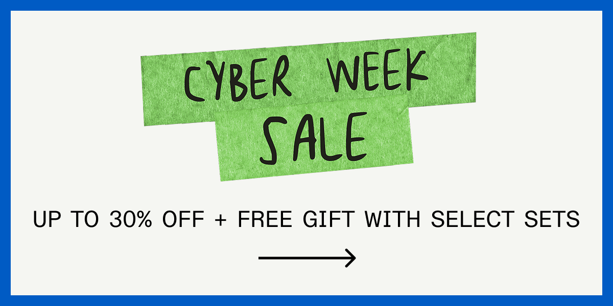 CYBER WEEK SALE - UP TO 30% OFF