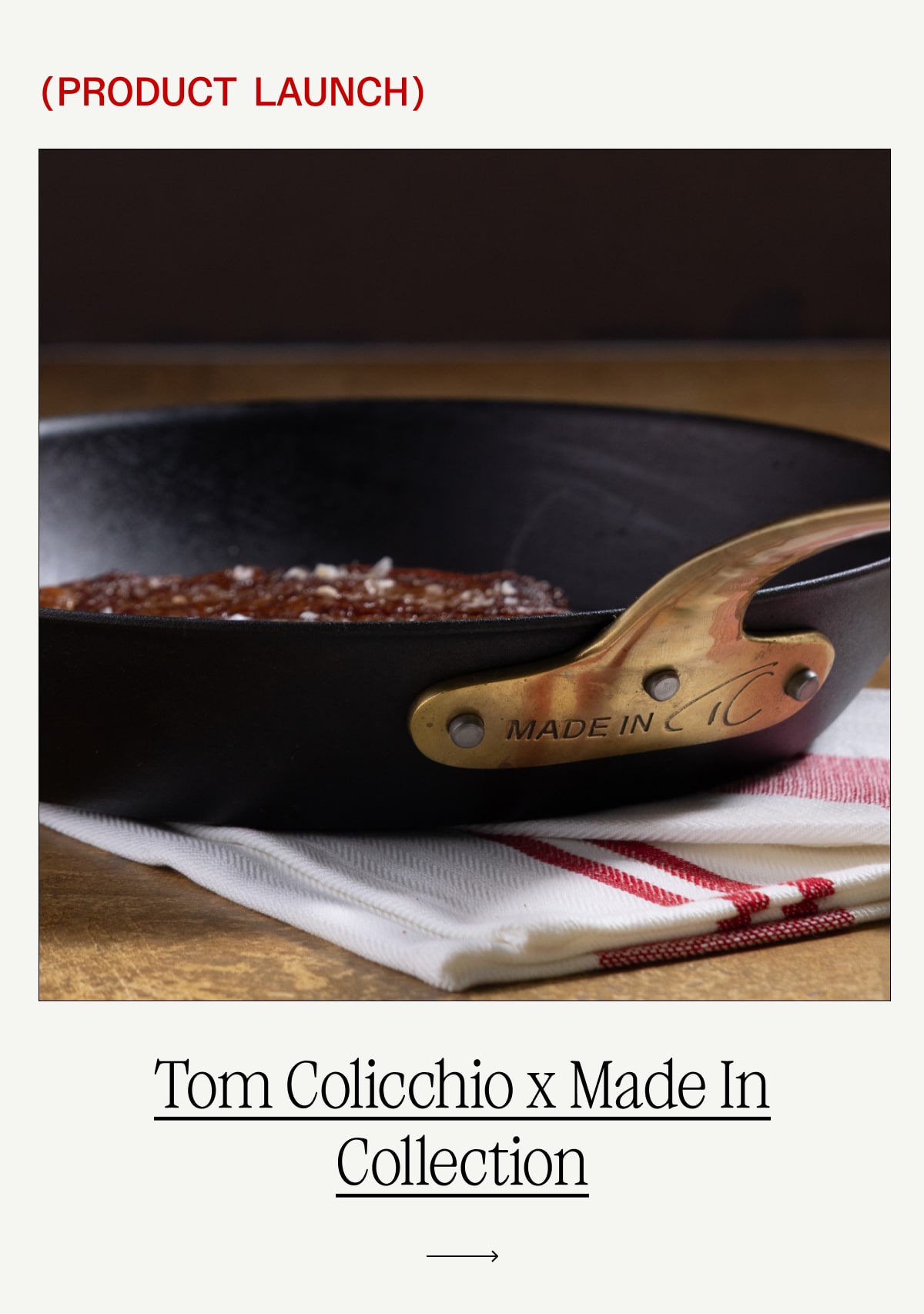Tom Colicchio x Made In Collection Tom Colicchio x Made In Collection