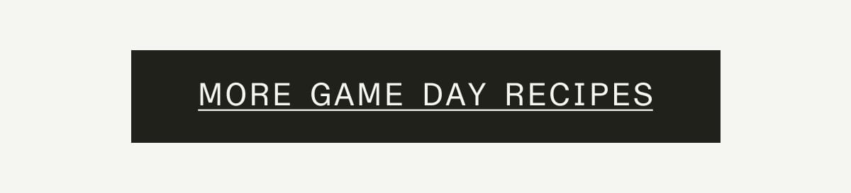 More Game Day Recipes