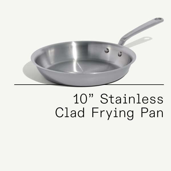 Stainless Clad Frying Pan 10"