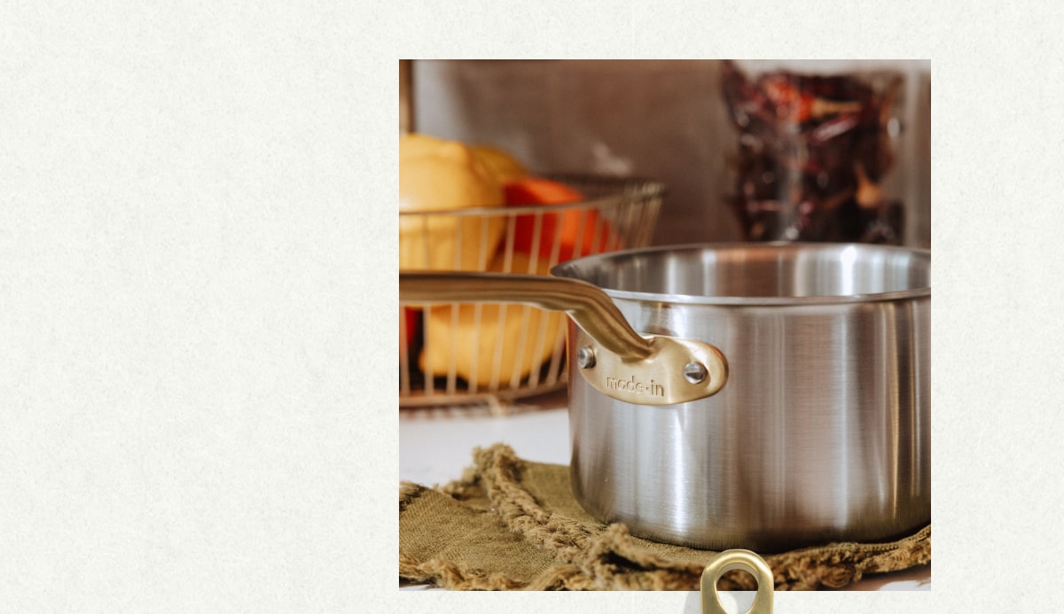 Now Available: Antique Brass 2QT Saucepan