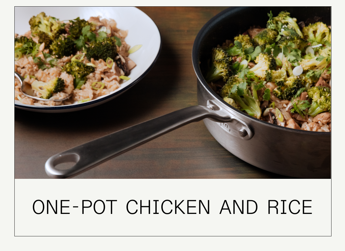 ONE-POT CHICKEN AND RICE
