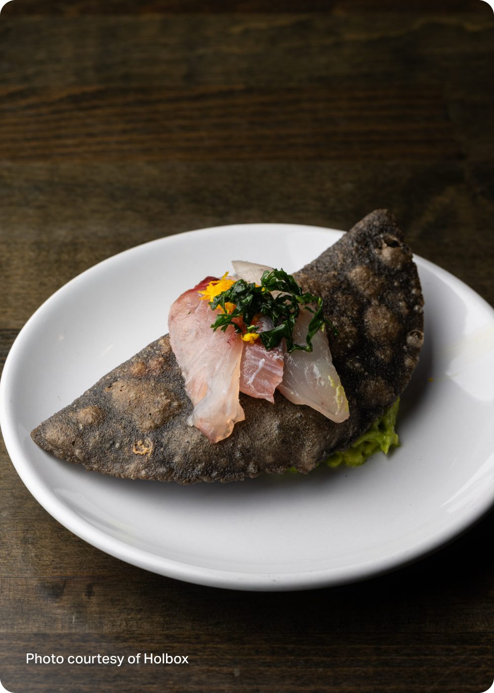 Holbox dish plated
