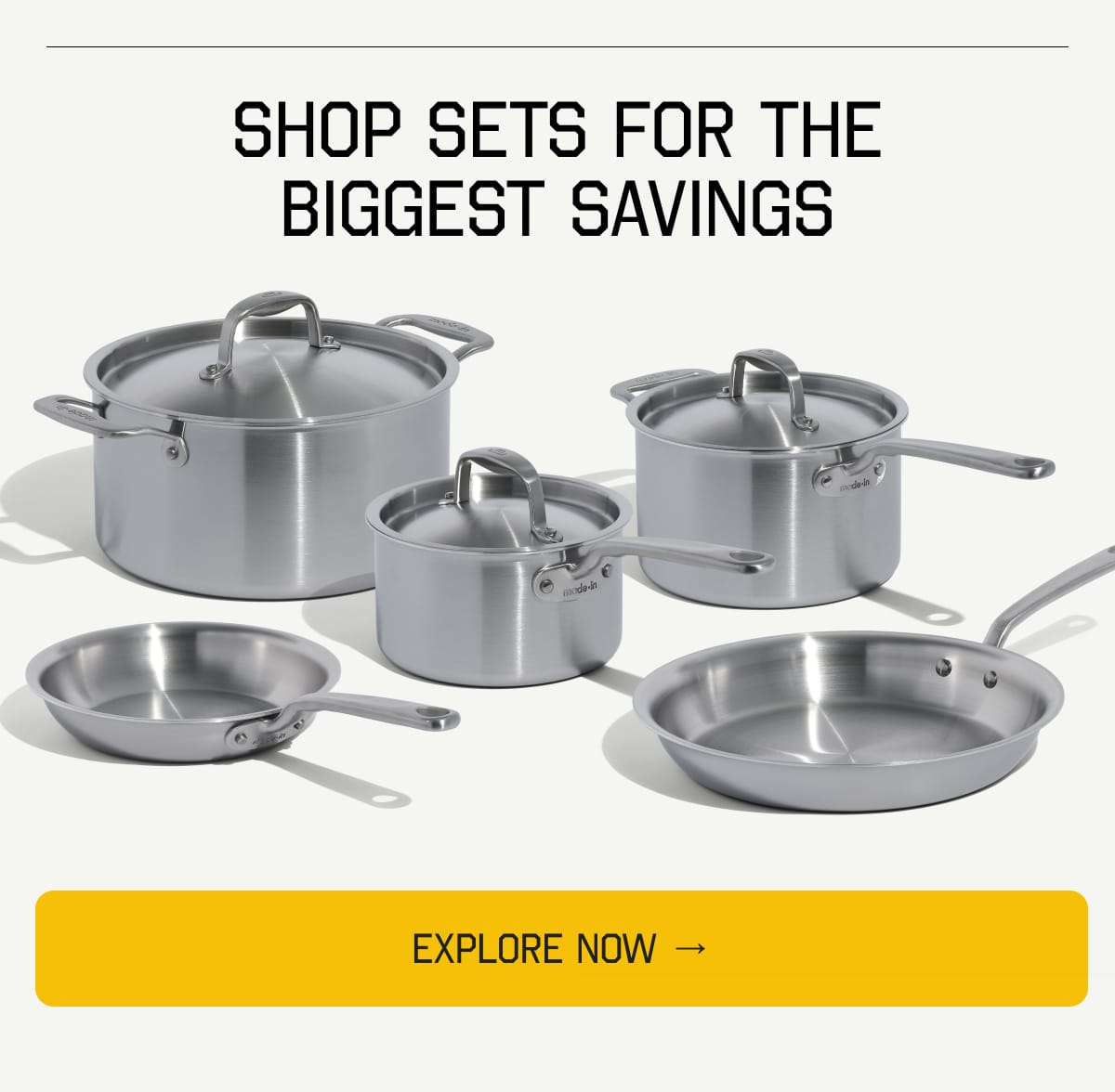 Shop Sets for the Biggest Savings. Explore now.