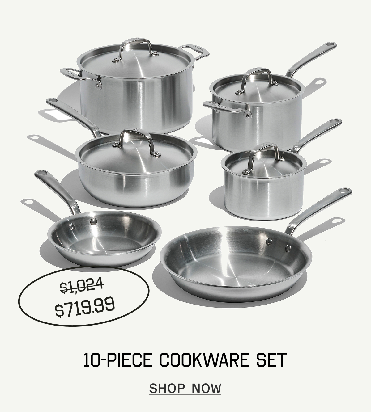 10-Piece Cookware Set - Shop Now