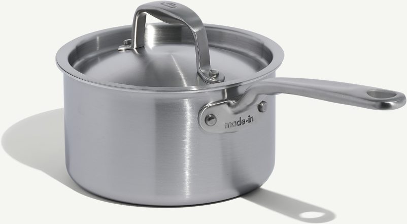 2 Quart Stainless Clad Saucepan
