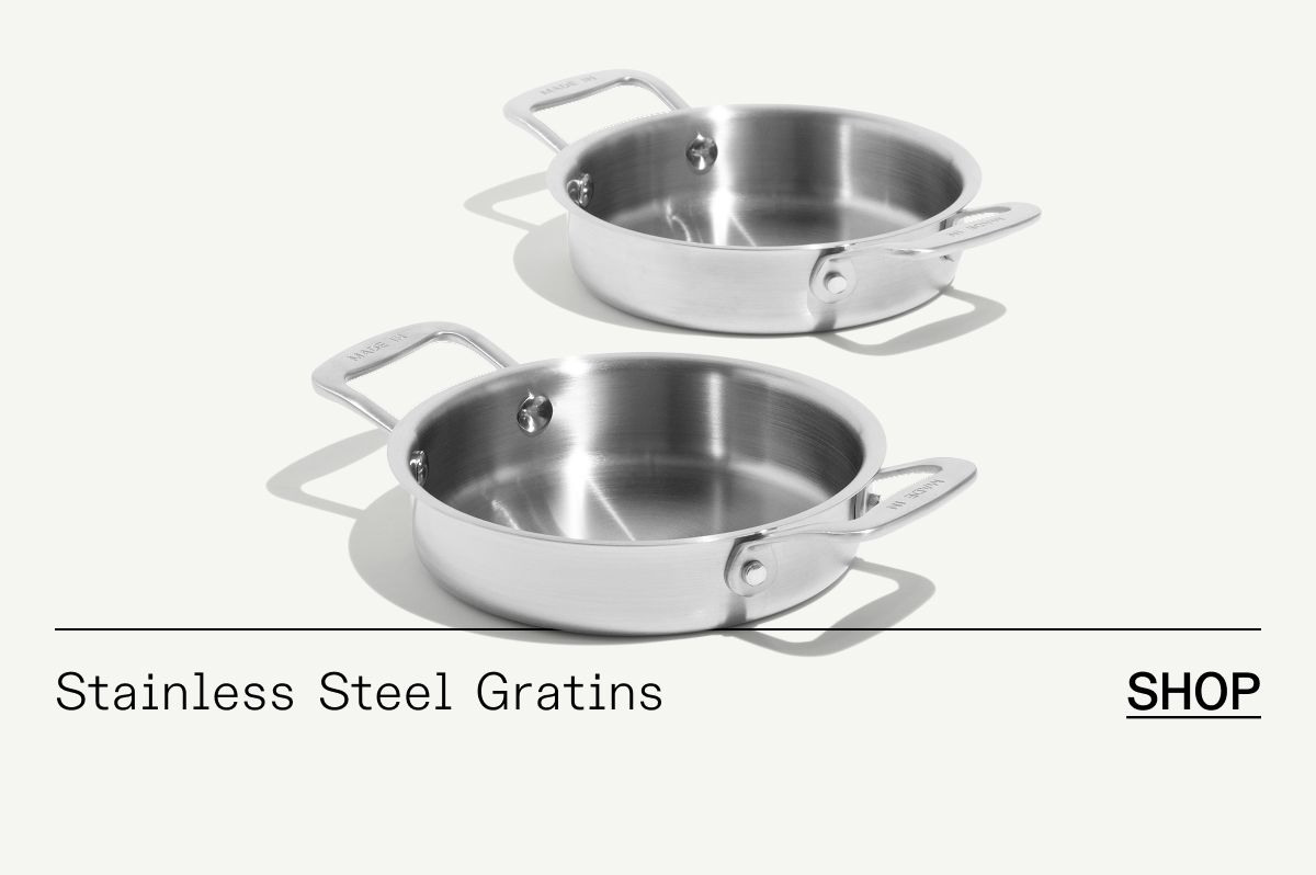 STAINLESS STEEL GRATINS - SHOP STAINLESS STEEL GRATINS - SHOP