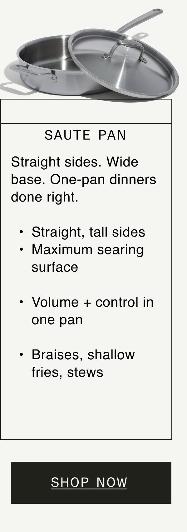 SAUTE PAN