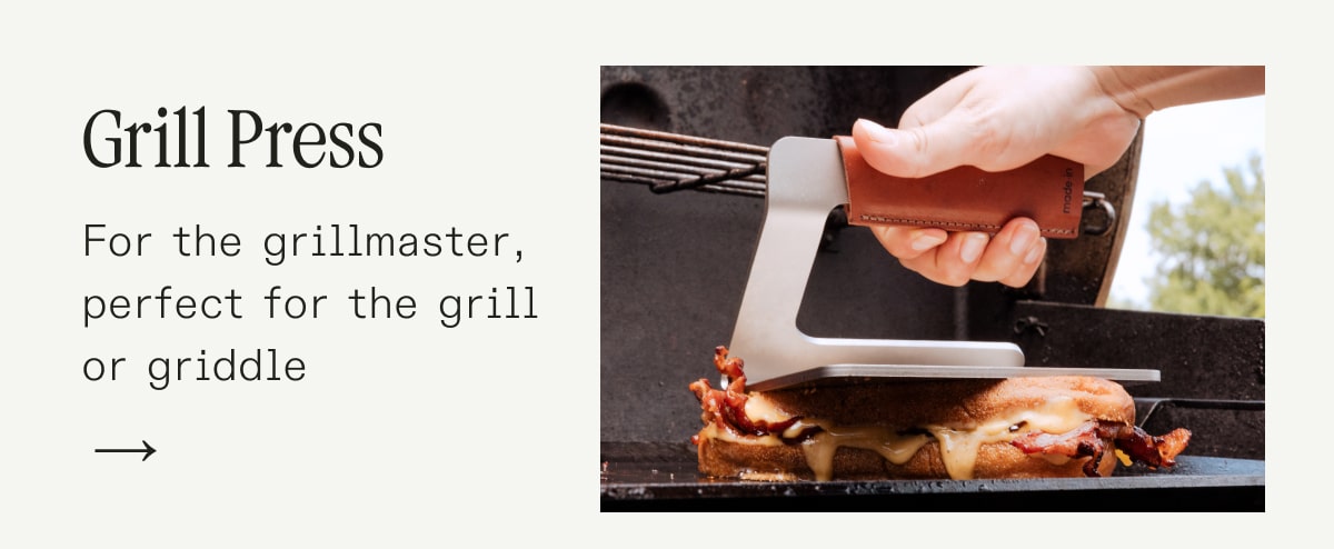 Grill Press For the grillmaster, perfect for the grill or griddle
