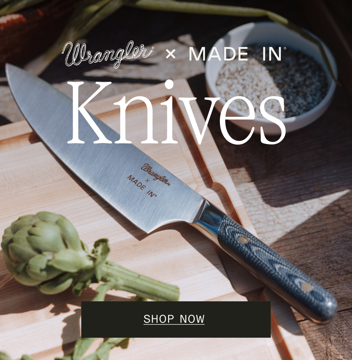 WRANGLER x MADE IN KNIVES - NOW AVAILABLE INDIVIDUALLY
