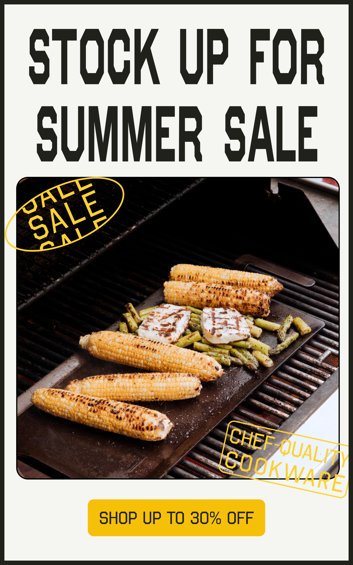STOCK UP FOR SUMMER SALE