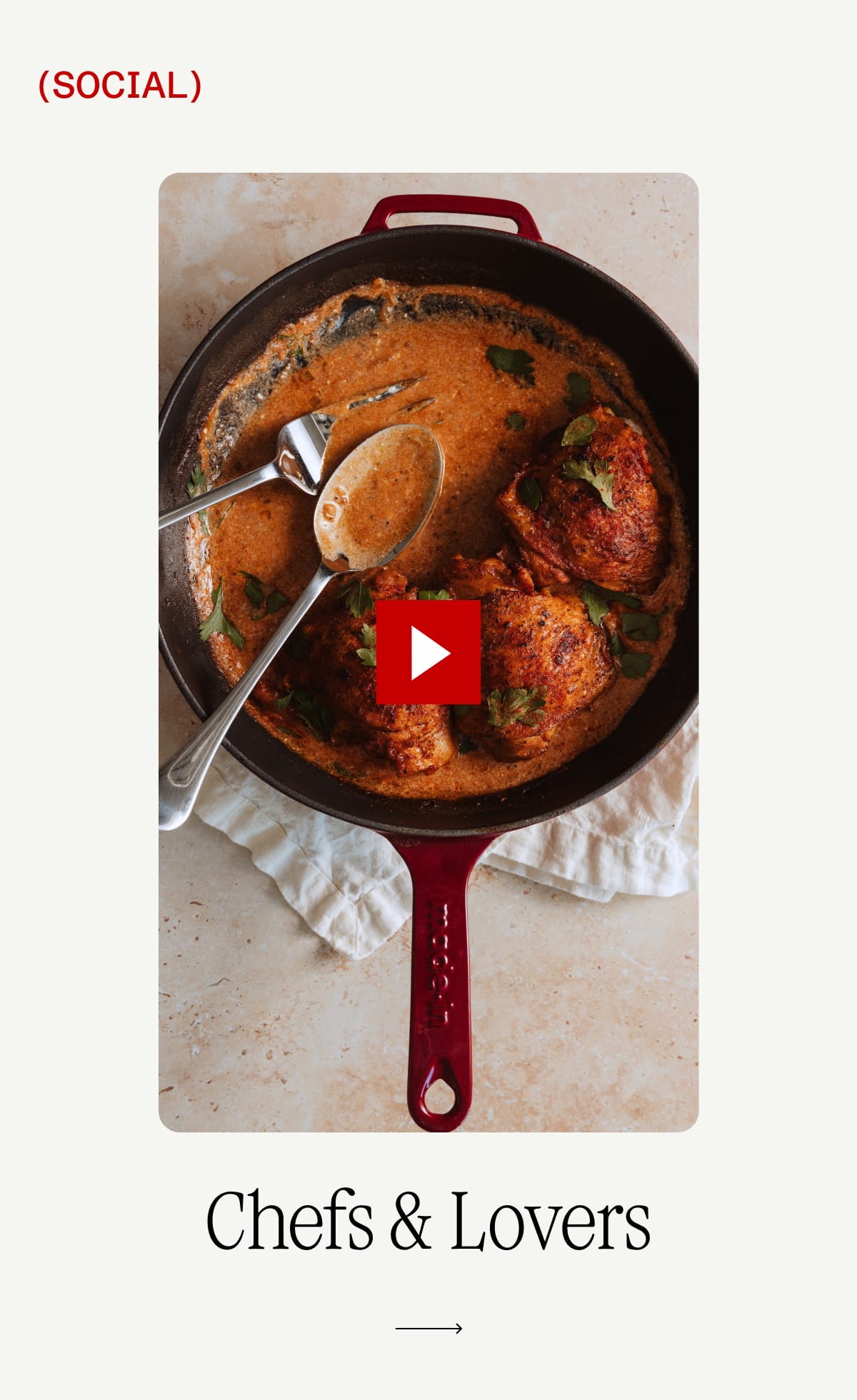 Social: Chefs & Lovers