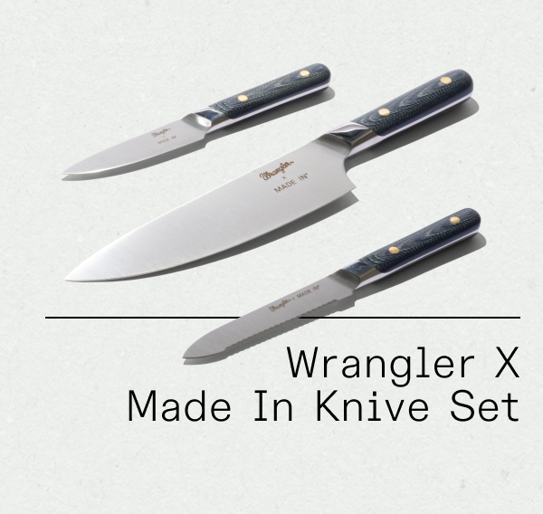 WRANGLER X MADE IN KNIVE SET