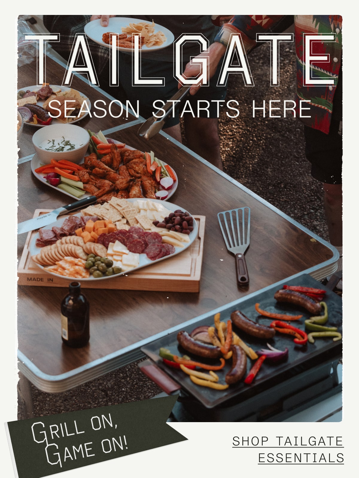 Tailgate Season Starts Here - SHOP TAILGATE ESSENTIALS