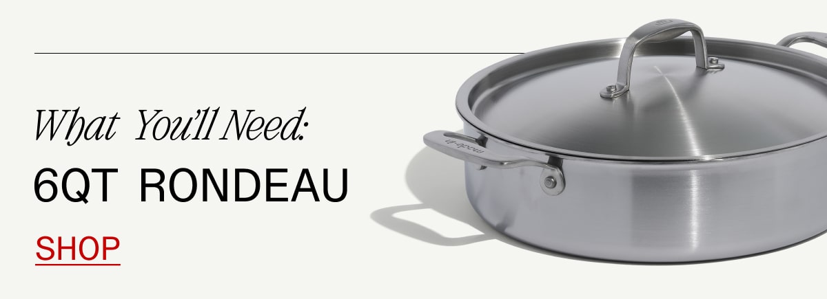 CHEF MASHAMA BAILEY'S Sweet and Sour Braised Cabbage -- What You'll Need: 6QT RONDEAU -- SHOP