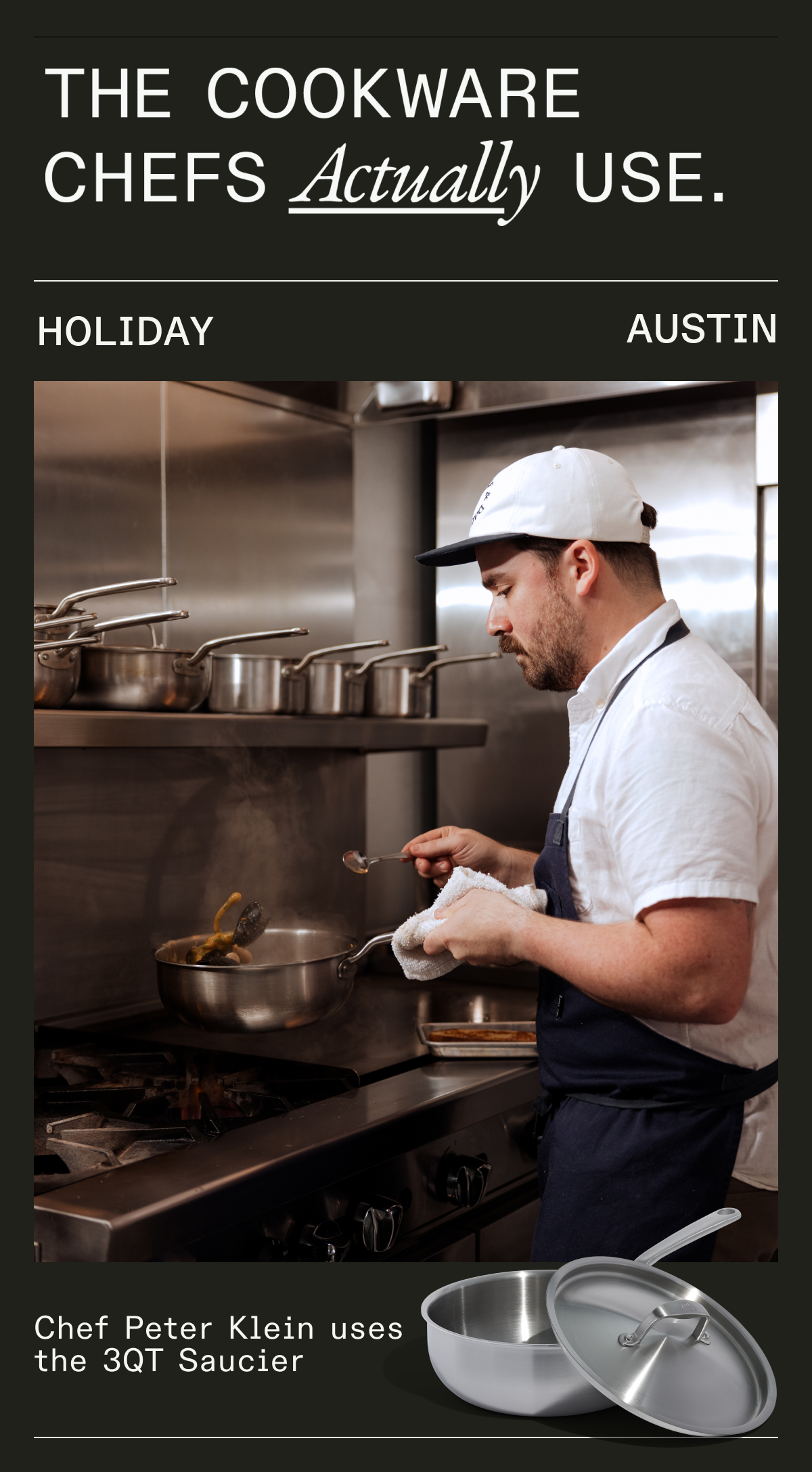 THE COOKWARE CHEFS ACTUALLY USE